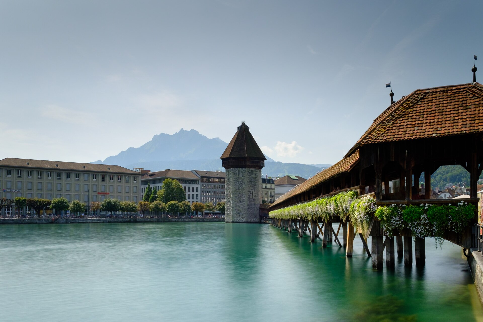 Historic Swiss city architecture